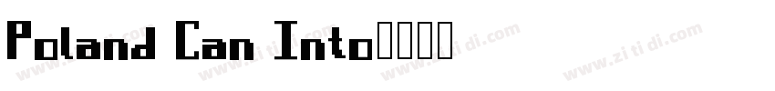 Poland Can Into字体转换